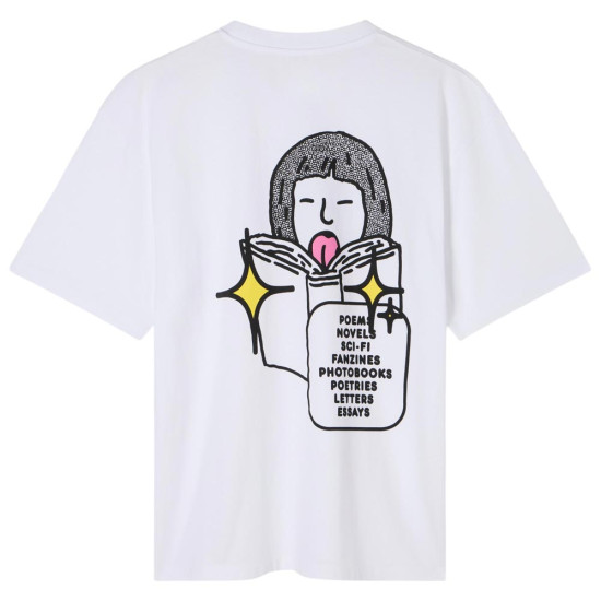 Edwin Ανδρική κοντομάνικη μπλούζα Love in the Books Tee